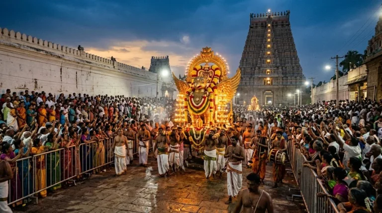 Srivari-Brahmotsavam-2026-Garuda-Seva-Procession-on-Mada-Streets